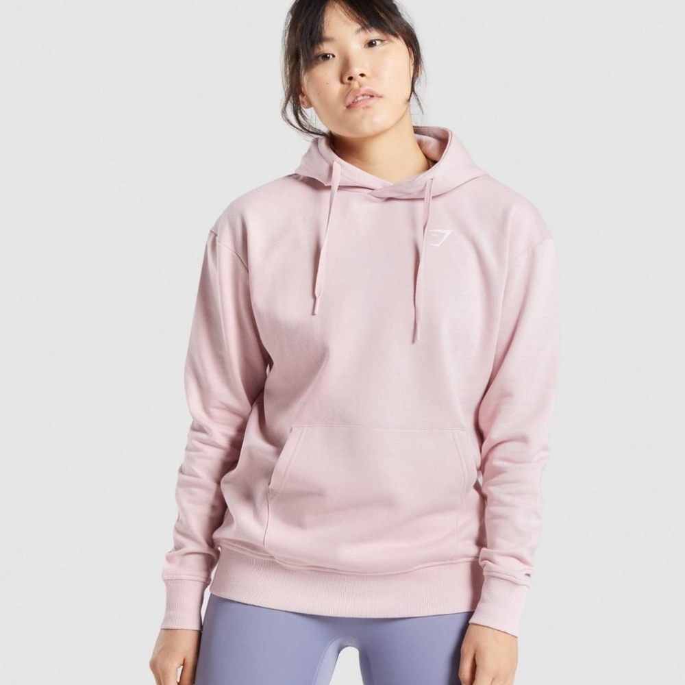 Gymshark Light Pink Large Hoodie